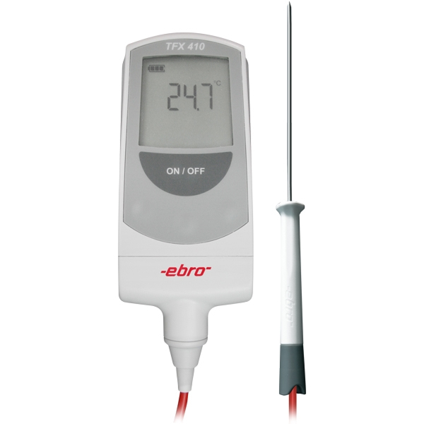 Thermomètre TFX 410 avec sonde Pt 1000 fixe